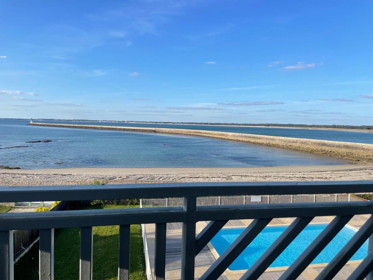Appartement Face Mer Le Croisic , Piscine Privee Et Plage Eksteriør billede